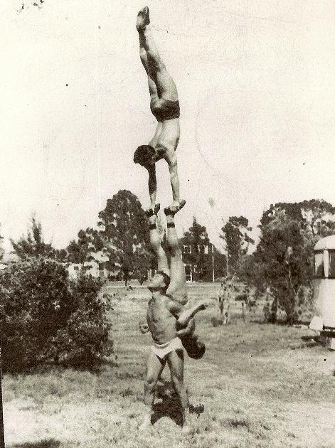Stu Goldberg Hand Balancing Stunt